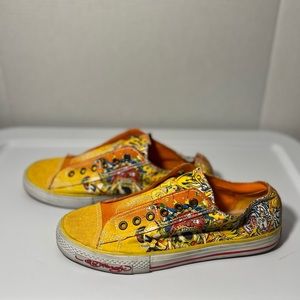 Ed Hardy Scotland Slip On sneakers Size 9
